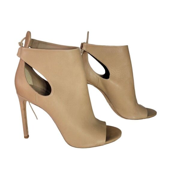 Vince Tan Open Toe Ankle Booties (Size 10M) - Picture 2 of 12